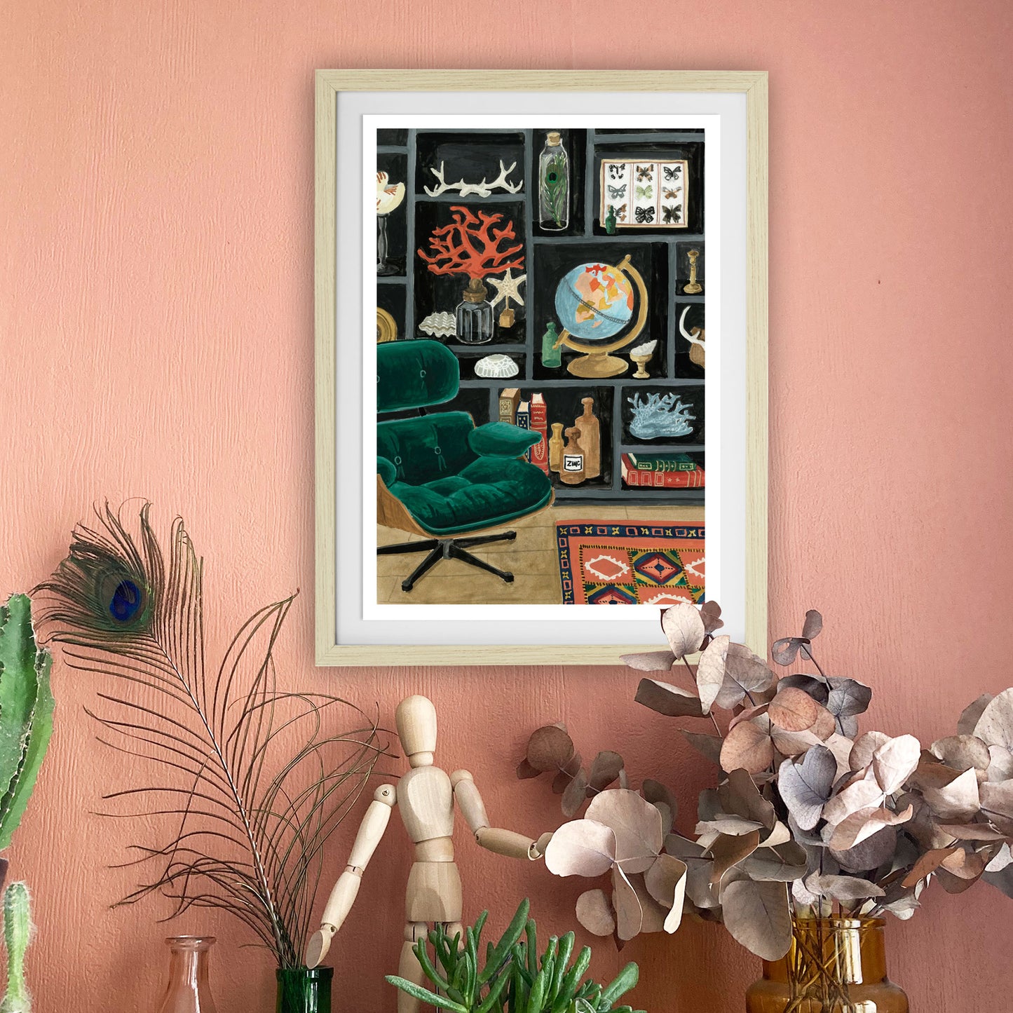 Poster Cabinet of curiosities