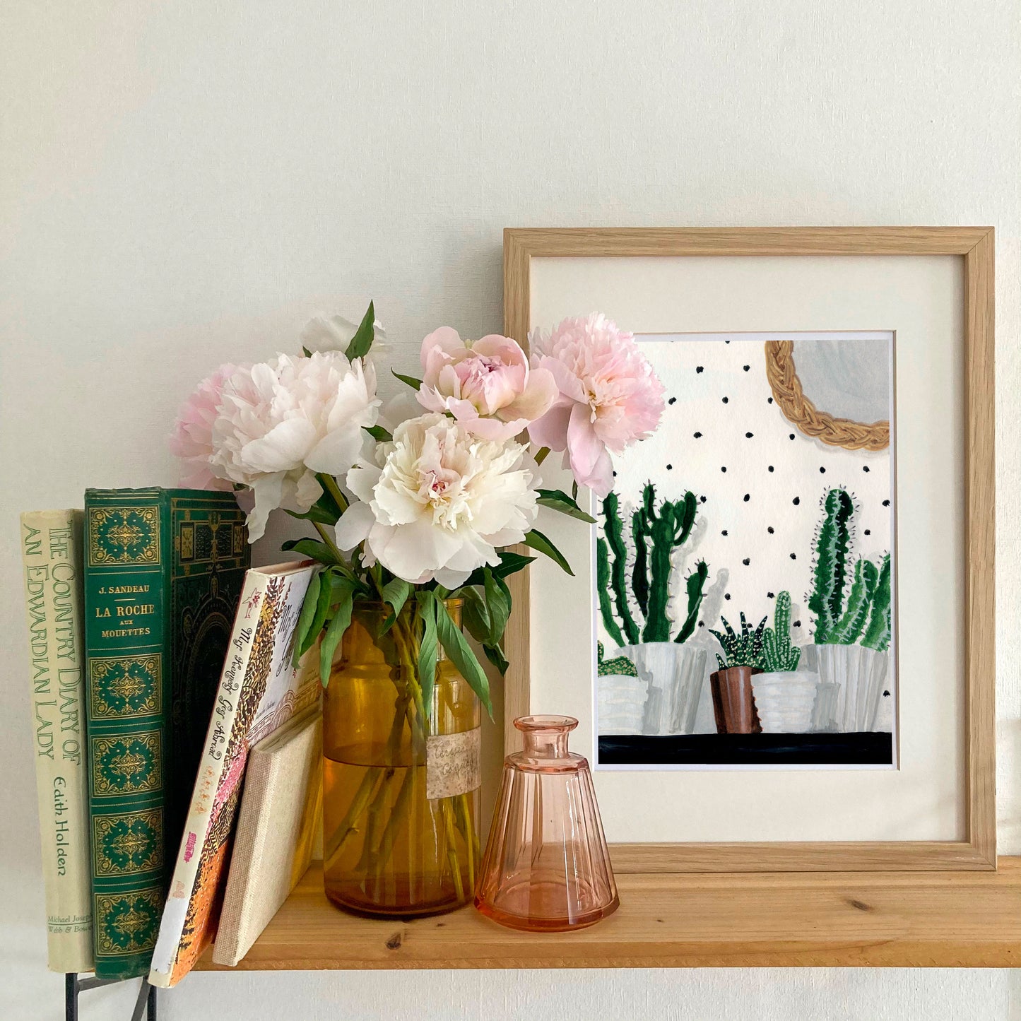 Affiche Cactus et pois