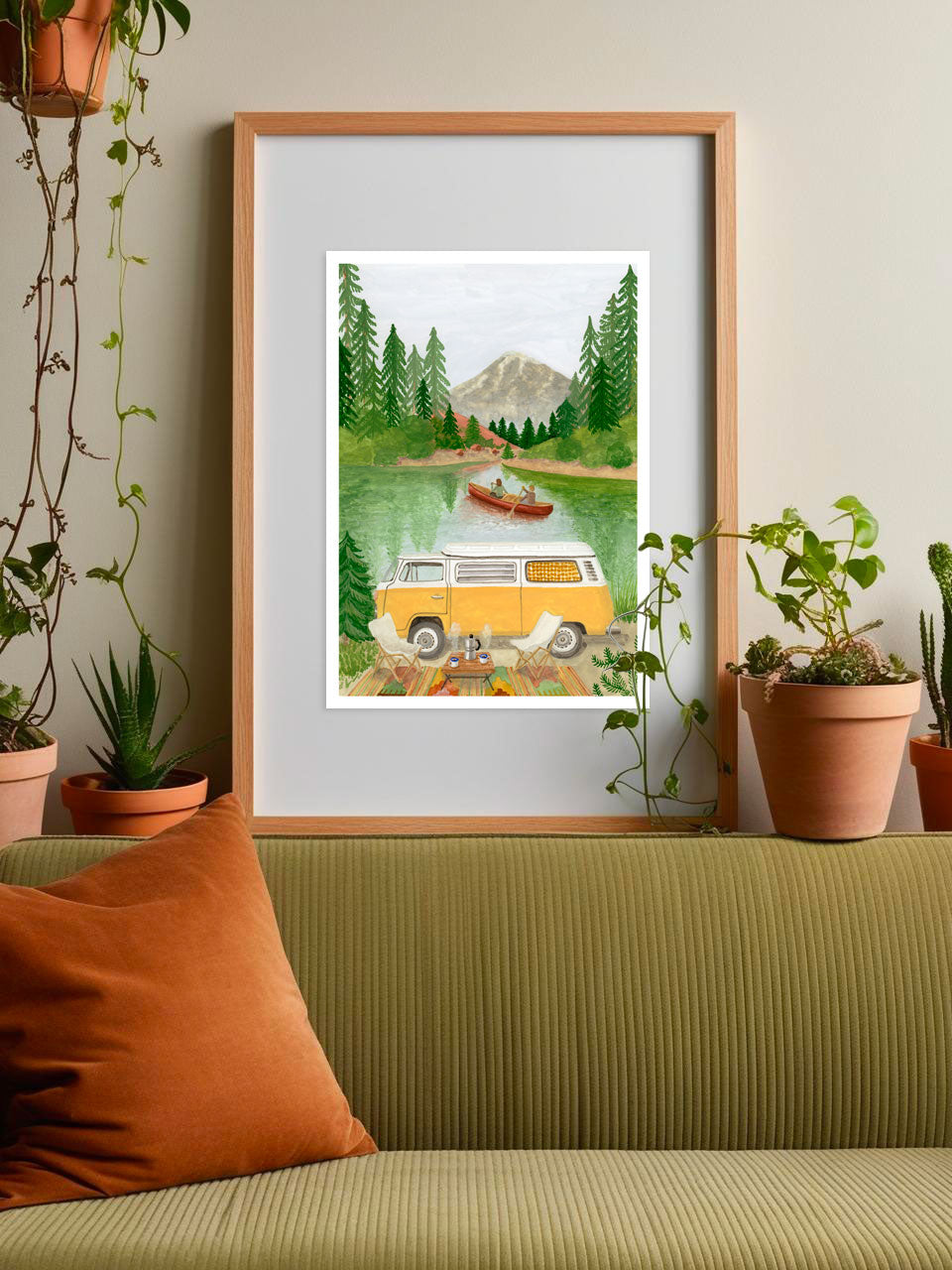 Affiche Canoë