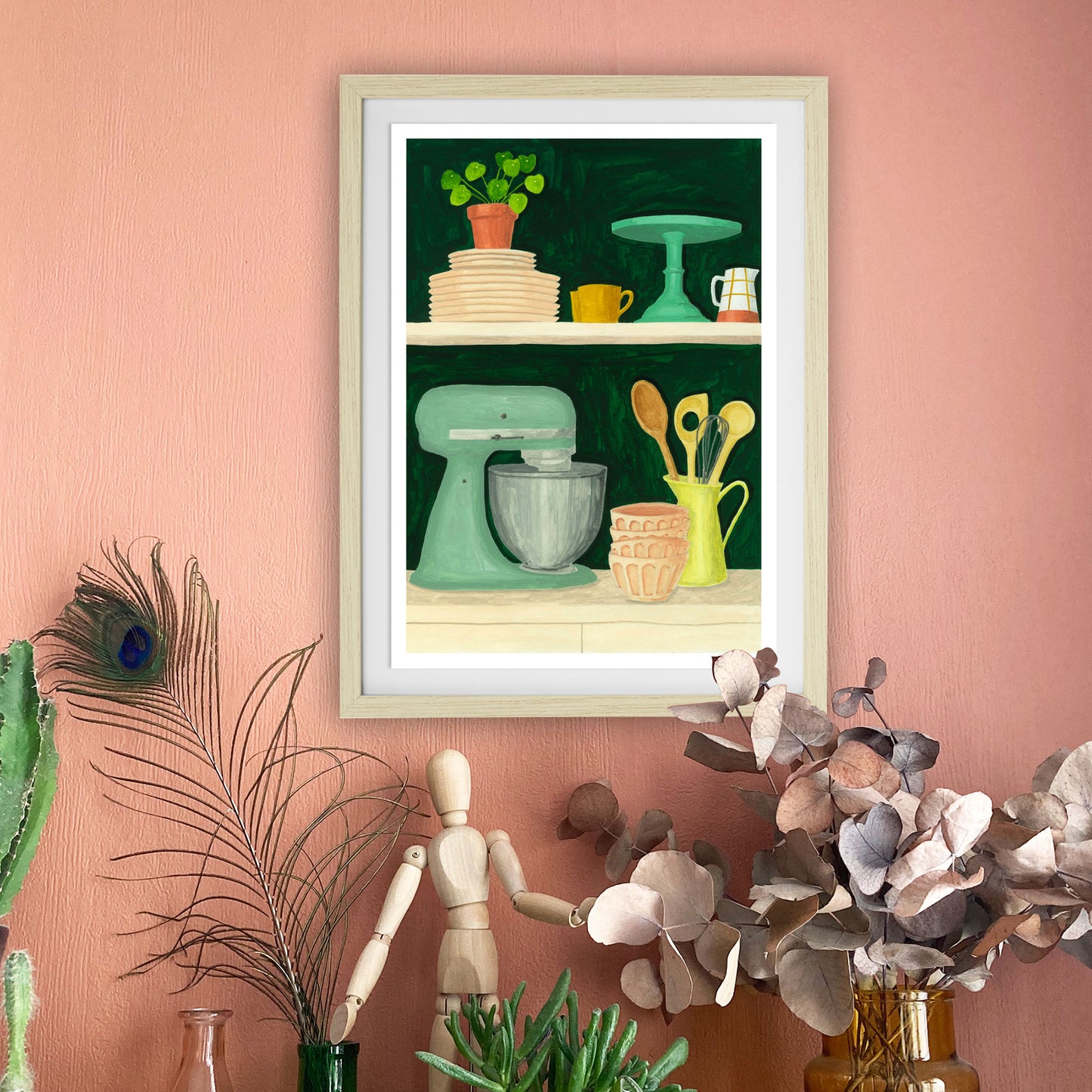 Affiche Dans la cuisine