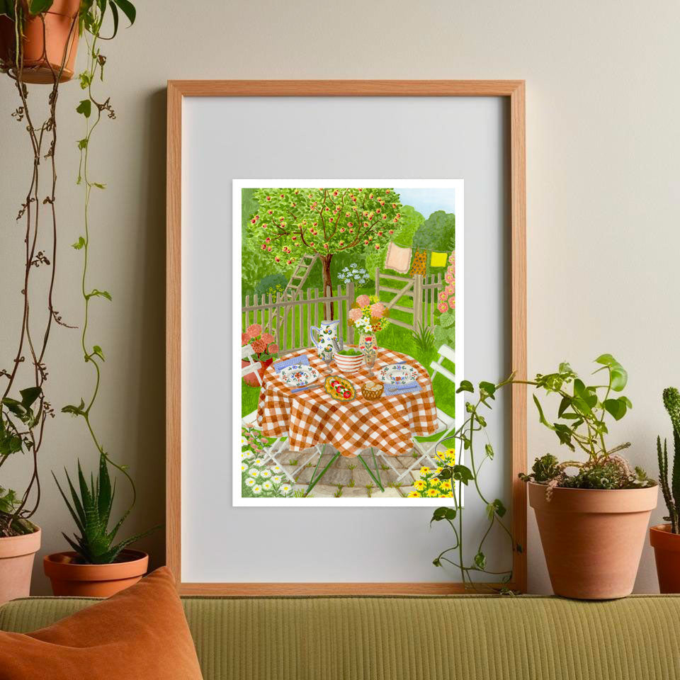Affiche Déjeuner au jardin