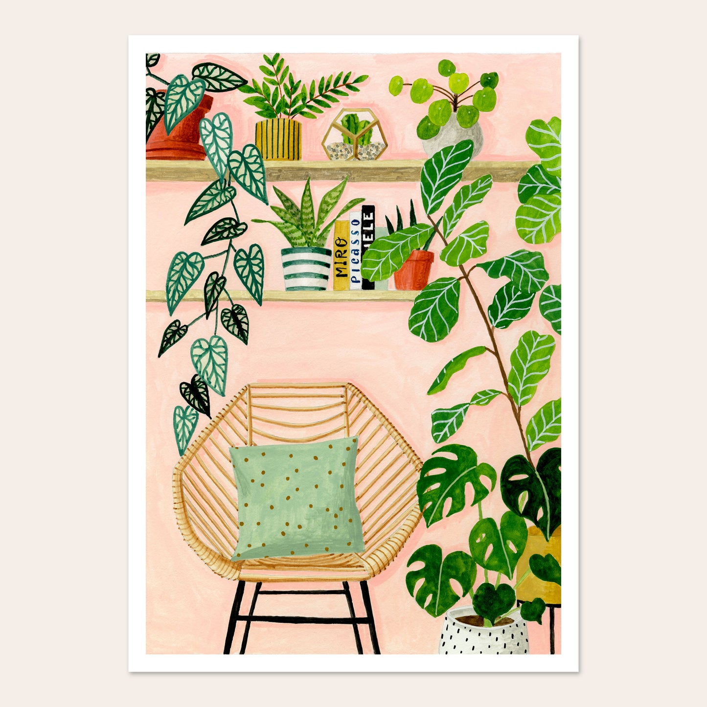 Affiche Jungle intérieure