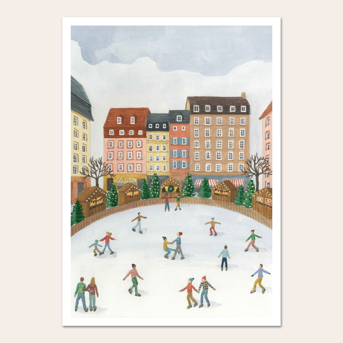 Affiche Patinoire