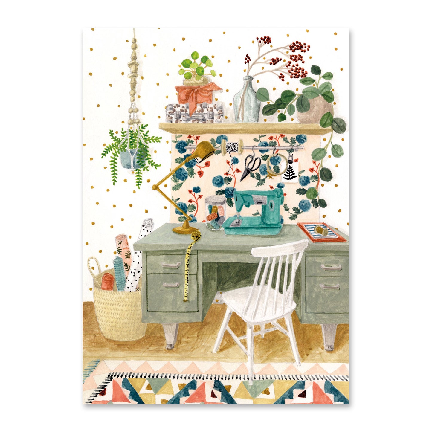 Carte postale L'atelier
