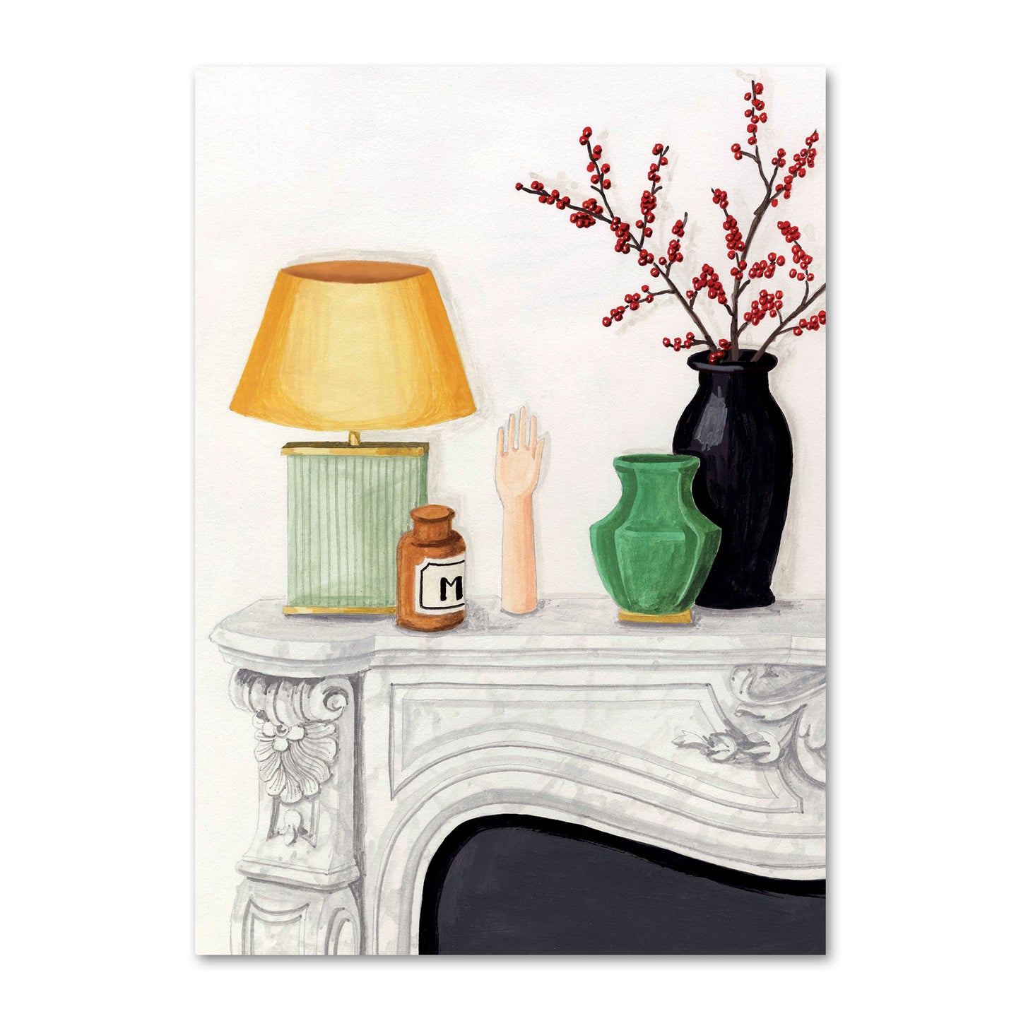 Carte postale Marble