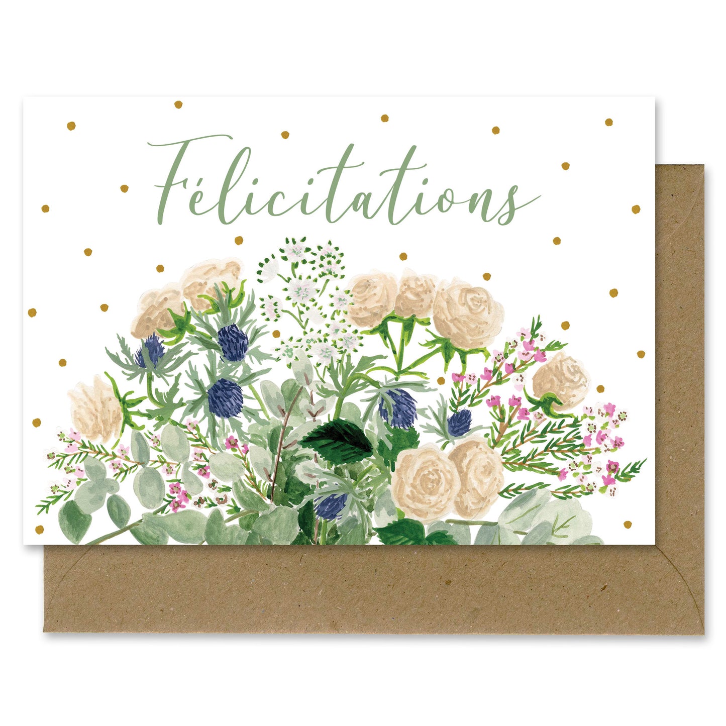 Congratulations Bouquet Card