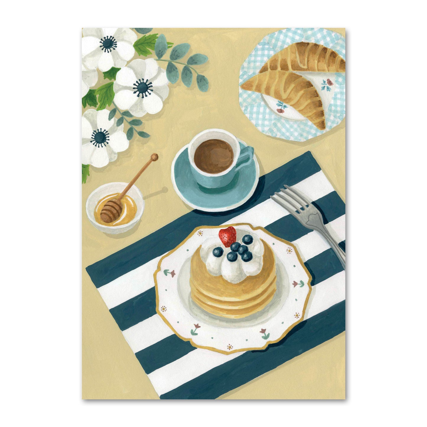 Carte postale Brunch