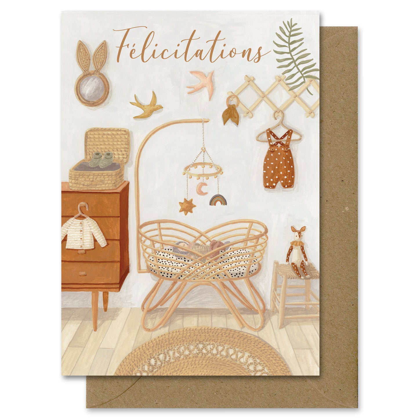 Carte Félicitations bébé