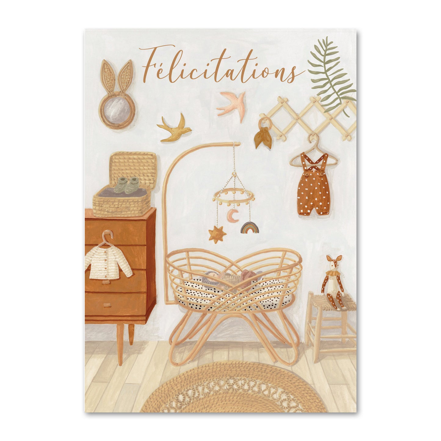 Carte Félicitations bébé