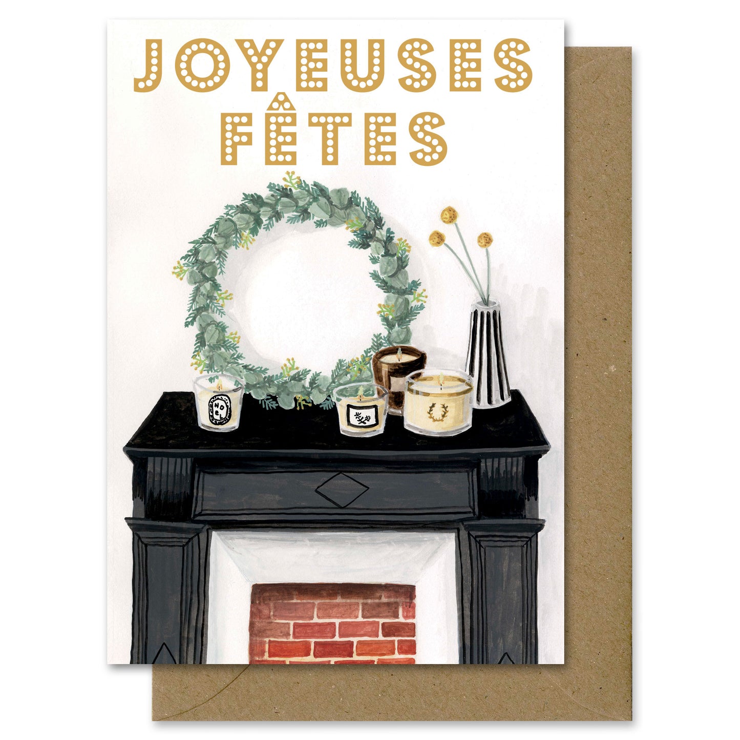 Carte Joyeuses Fêtes Senteurs