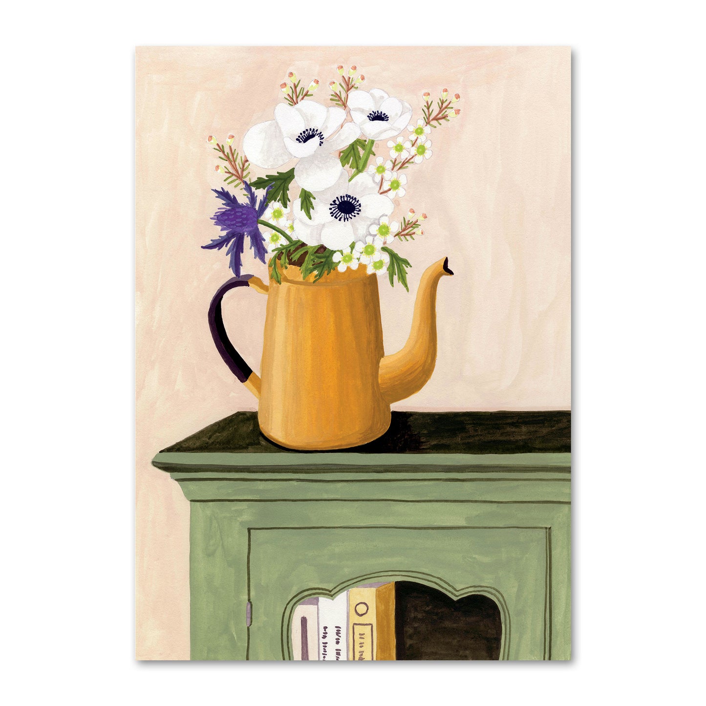 Carte postale La cafetière