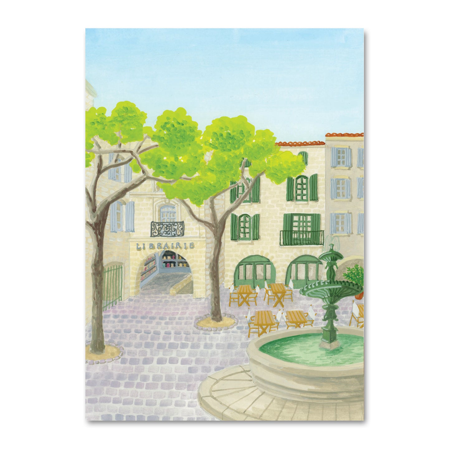 Carte postale Place aux herbes