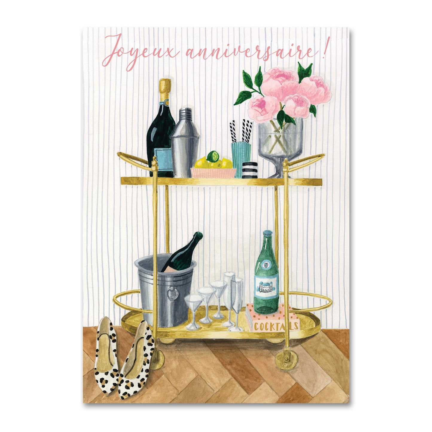 Carte Soirée d'anniversaire