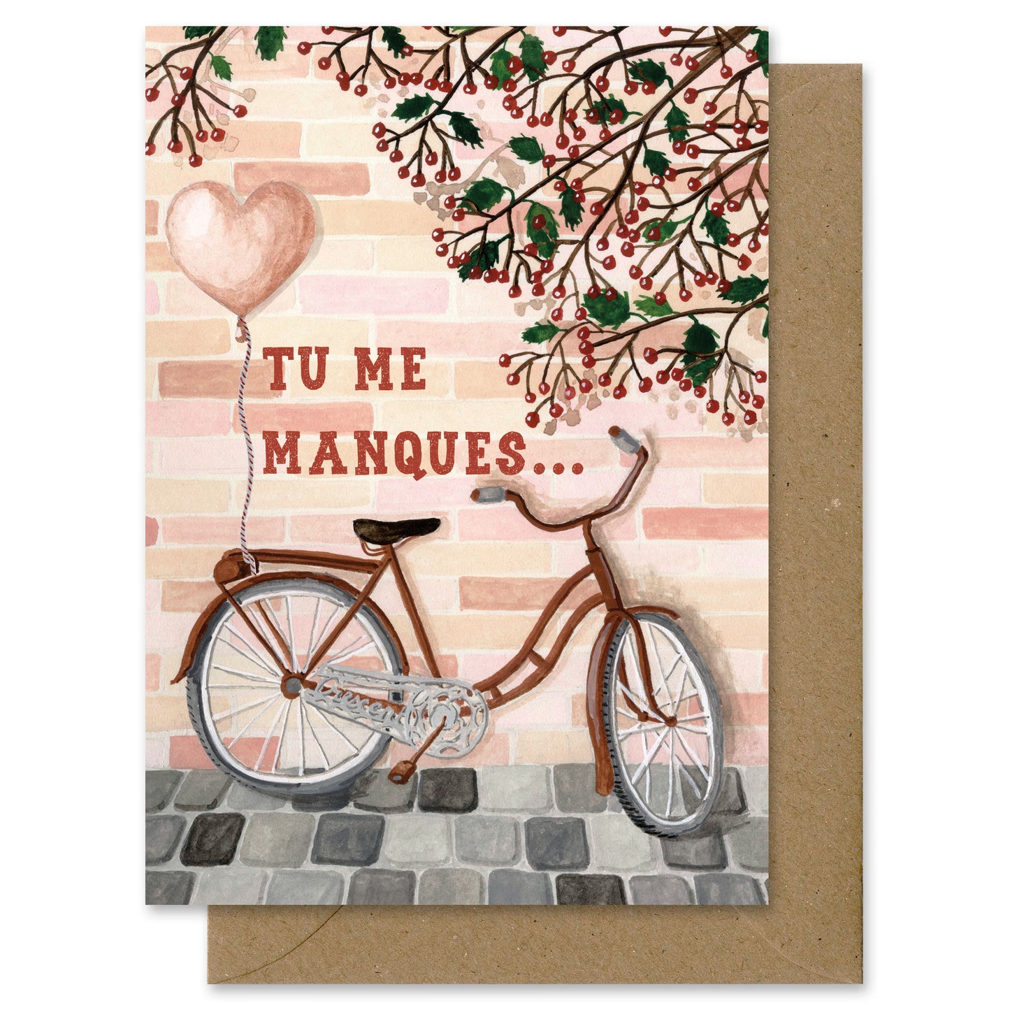 Carte Tu me manques