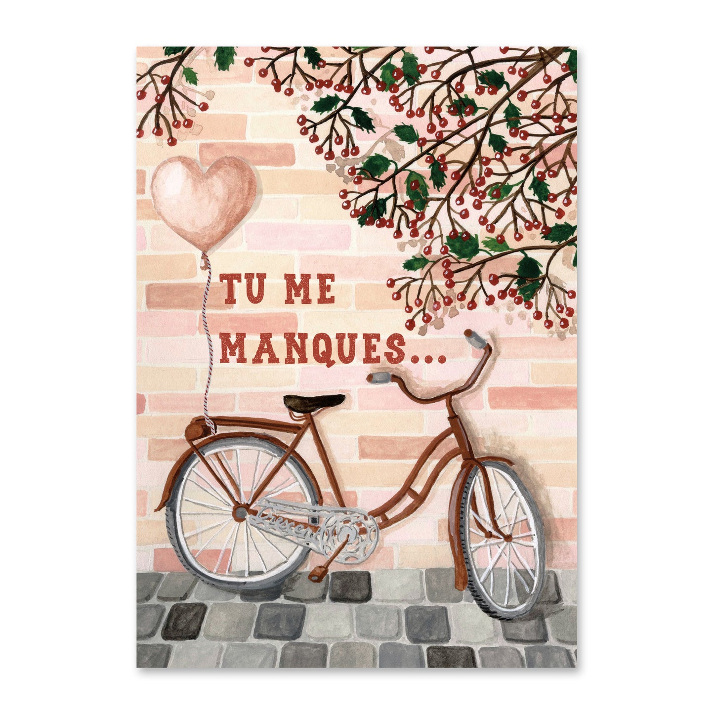 Carte Tu me manques