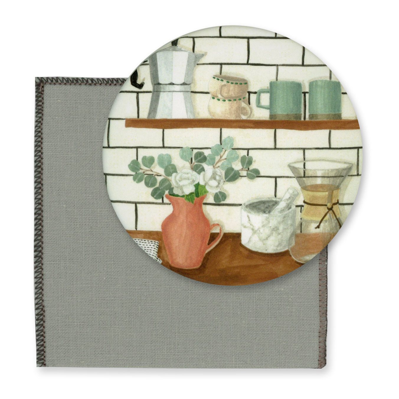 Miroir de sac Barista