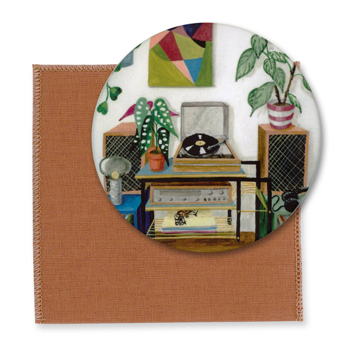 Jungle Vinyl Bag Mirror