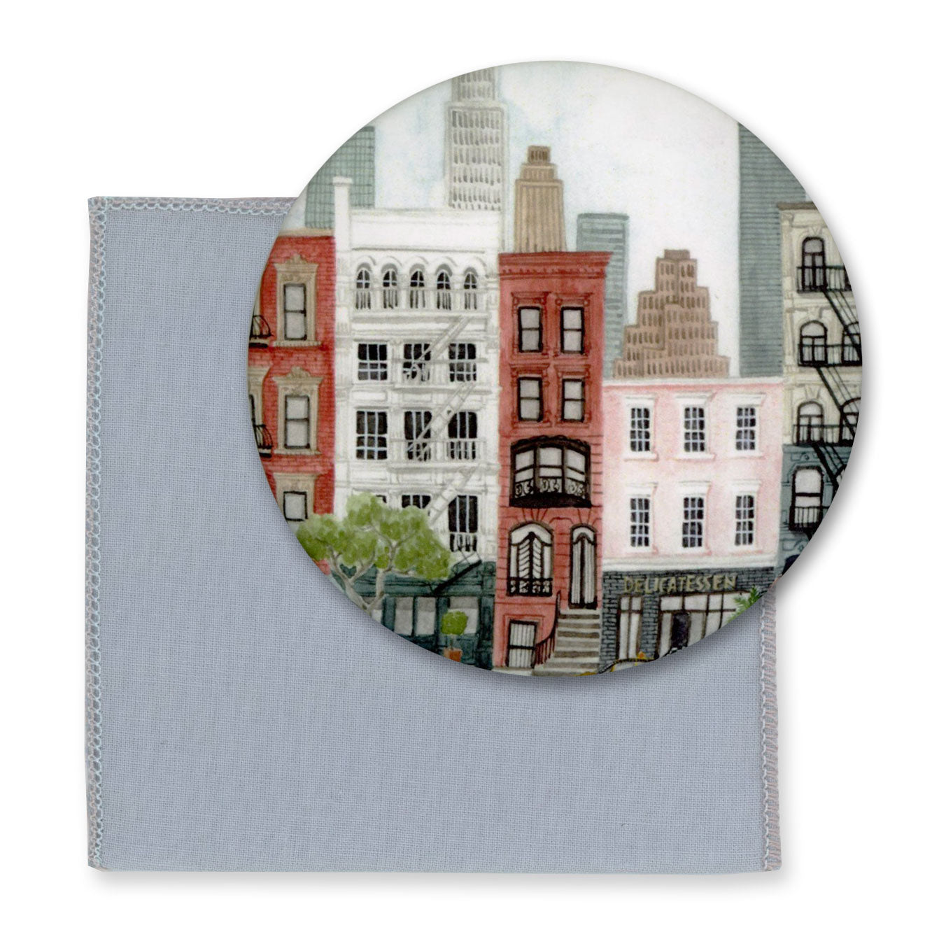 New York bag mirror