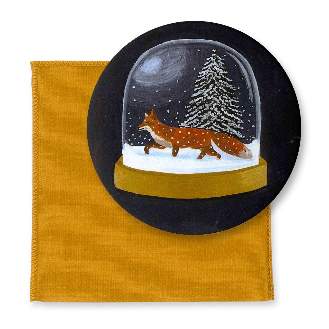 Miroir de sac Renard
