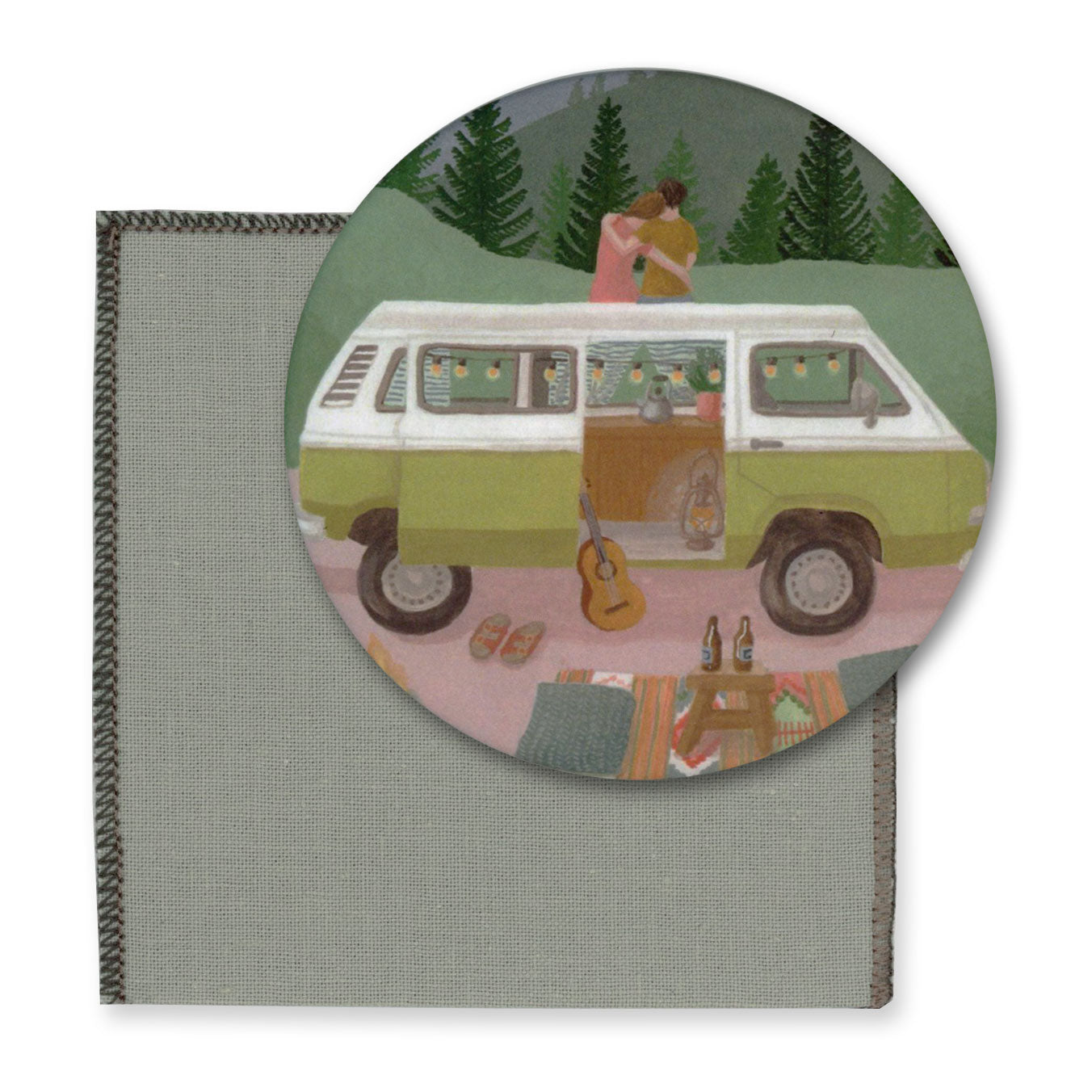 Van life bag mirror