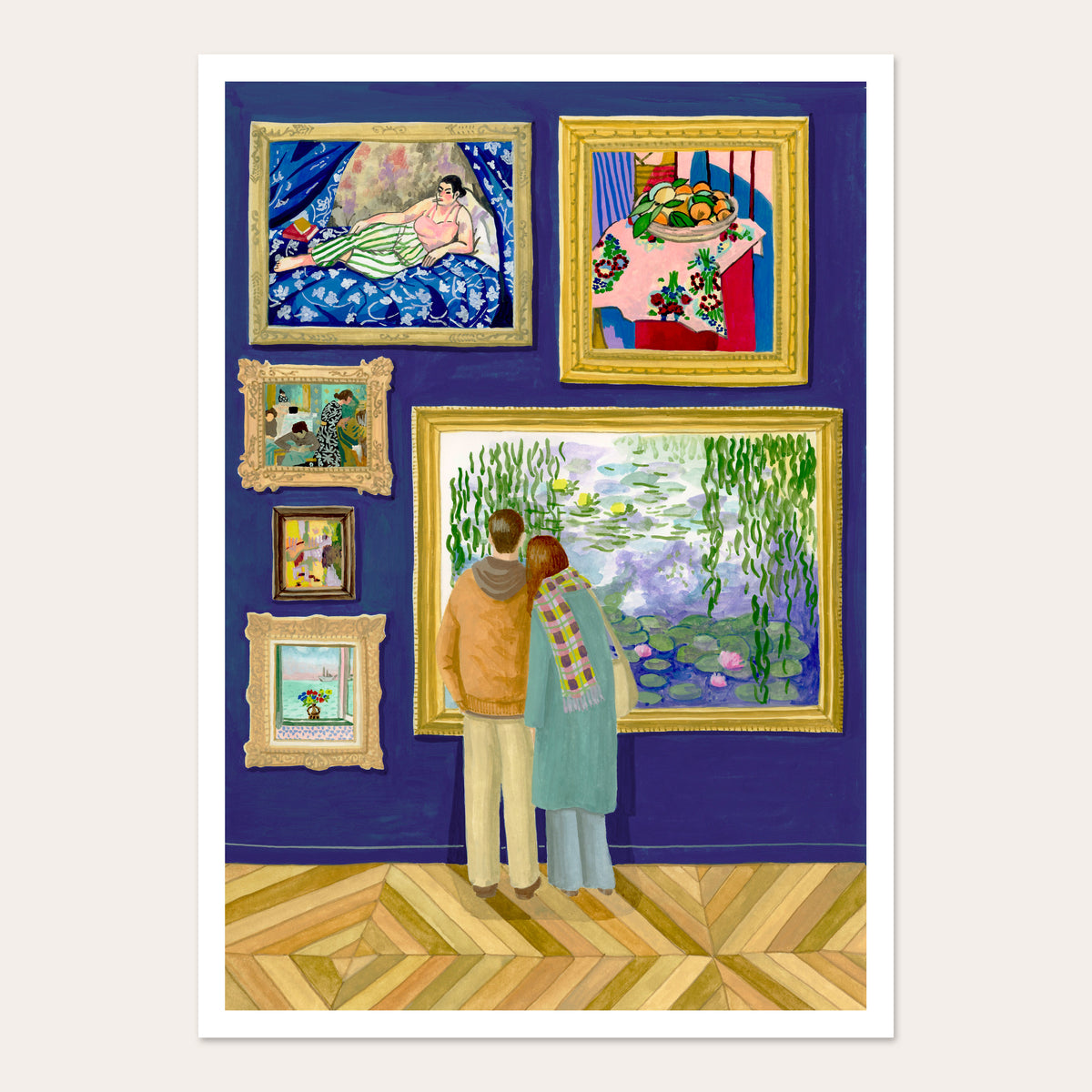 Affiche Balade au musée