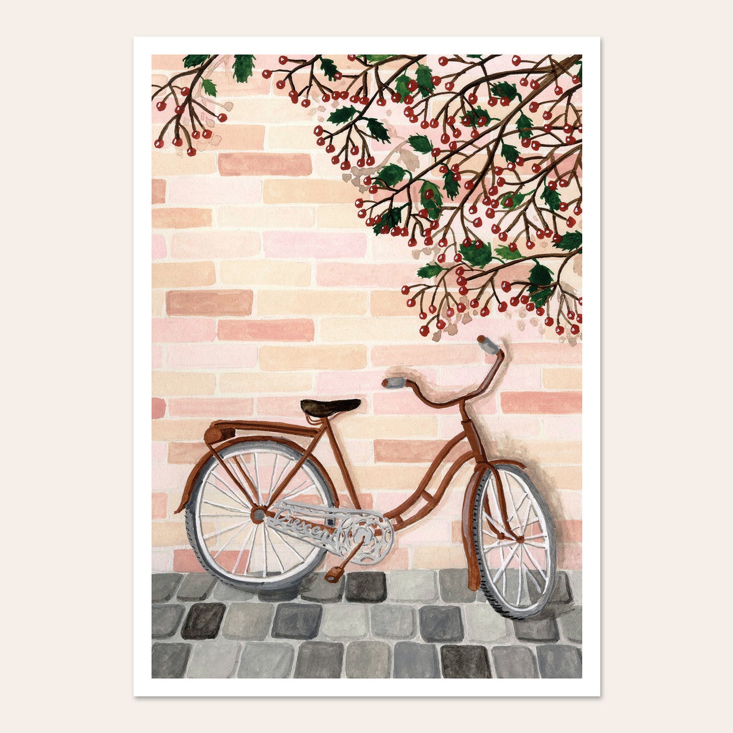 Poster The bicycle