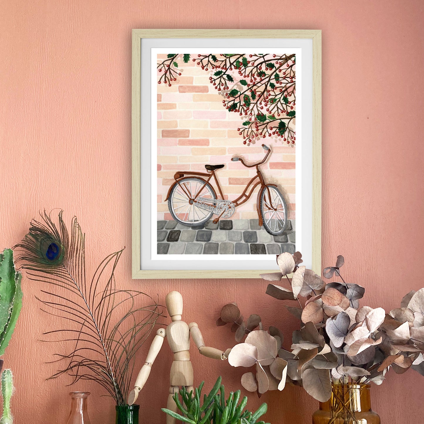 Poster The bicycle