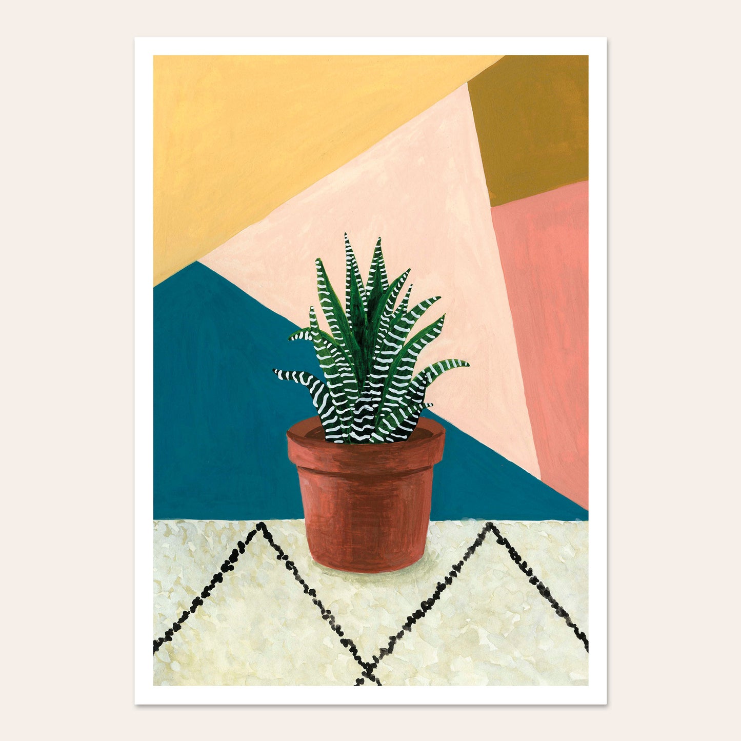 Affiche Succulente