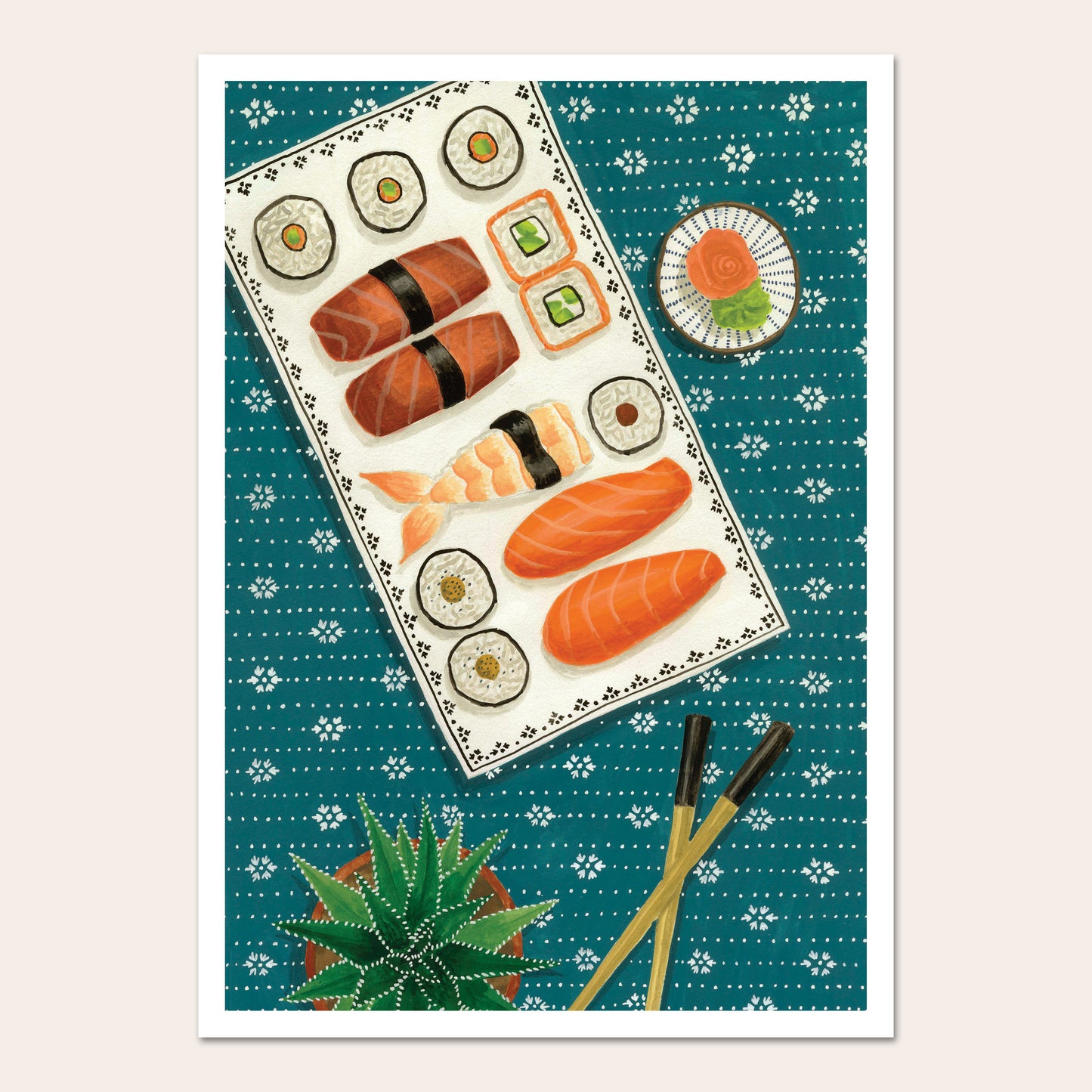 Affiche Sushis