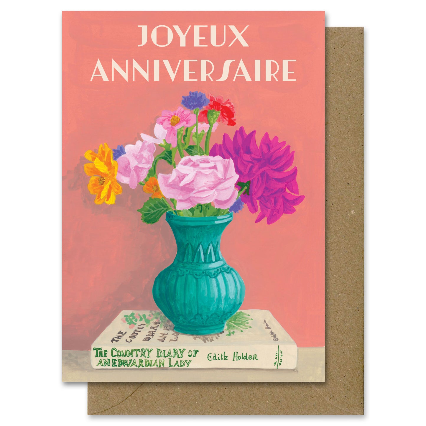 Birthday bouquet card