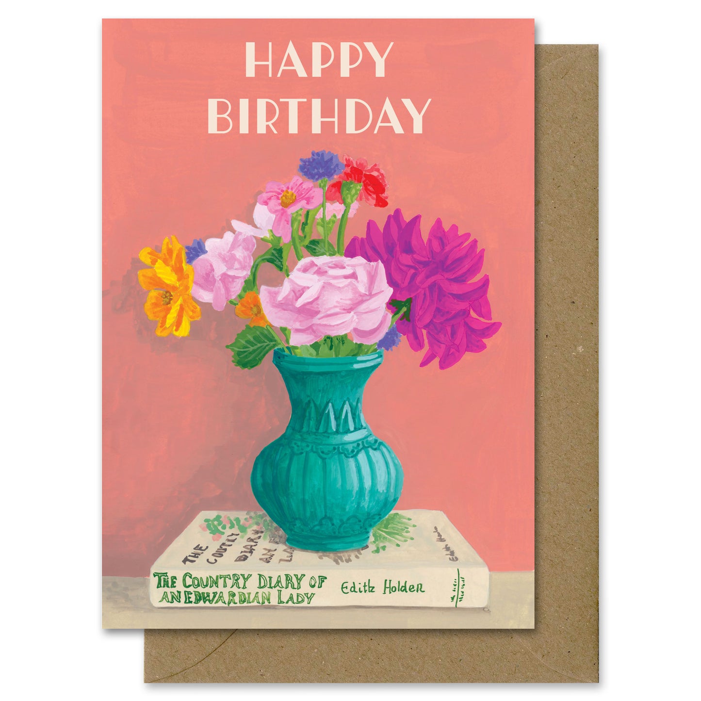 Carte Happy birthday Flowers