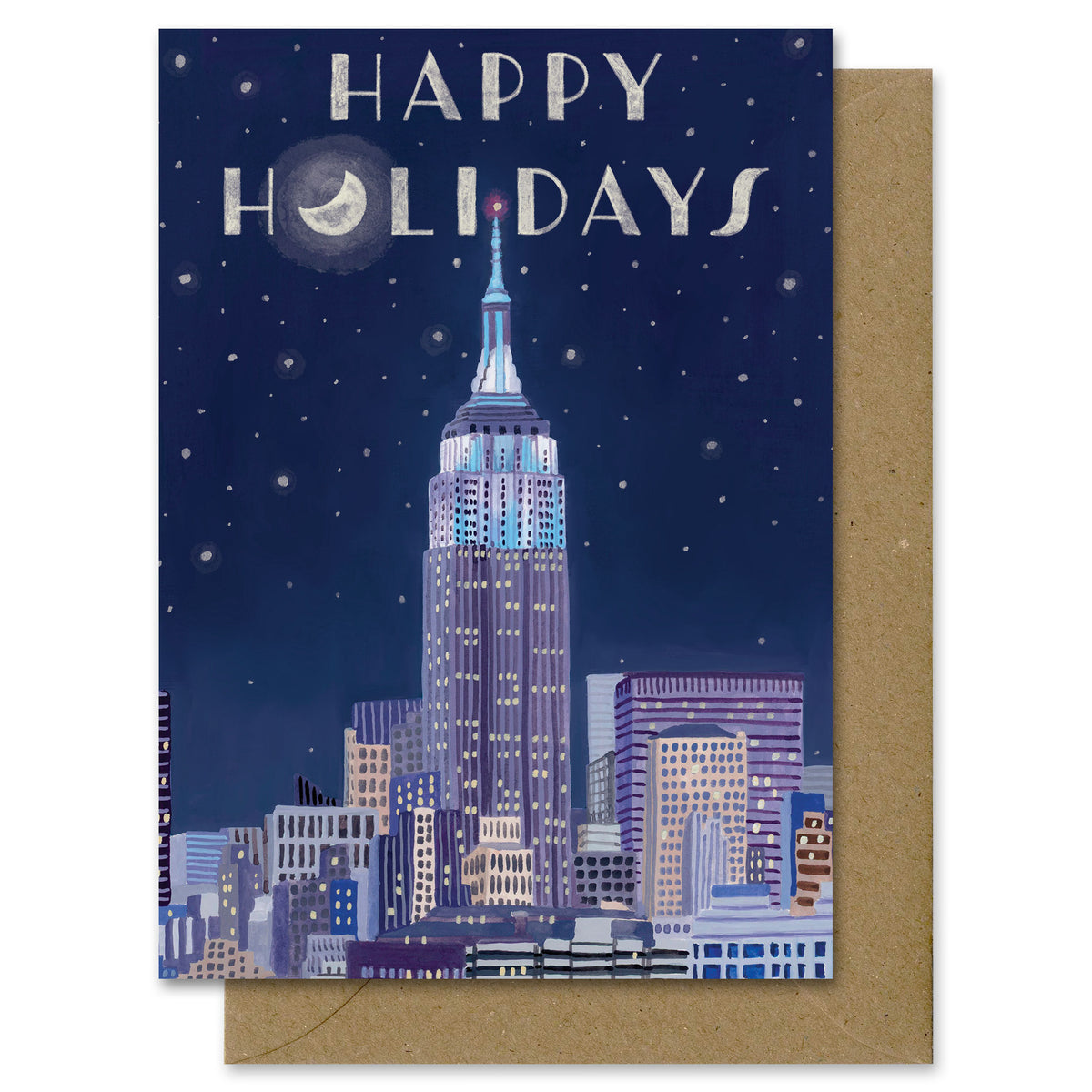 Carte Happy Holidays New-York