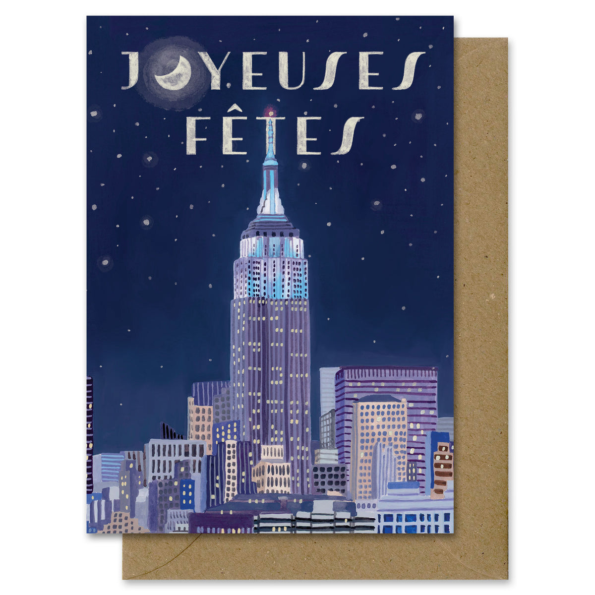 Happy Holidays Luge Card