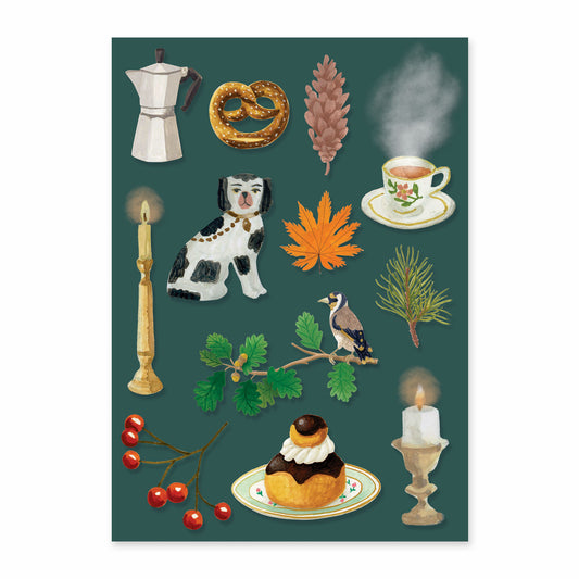 Carte postale Ambiance automne