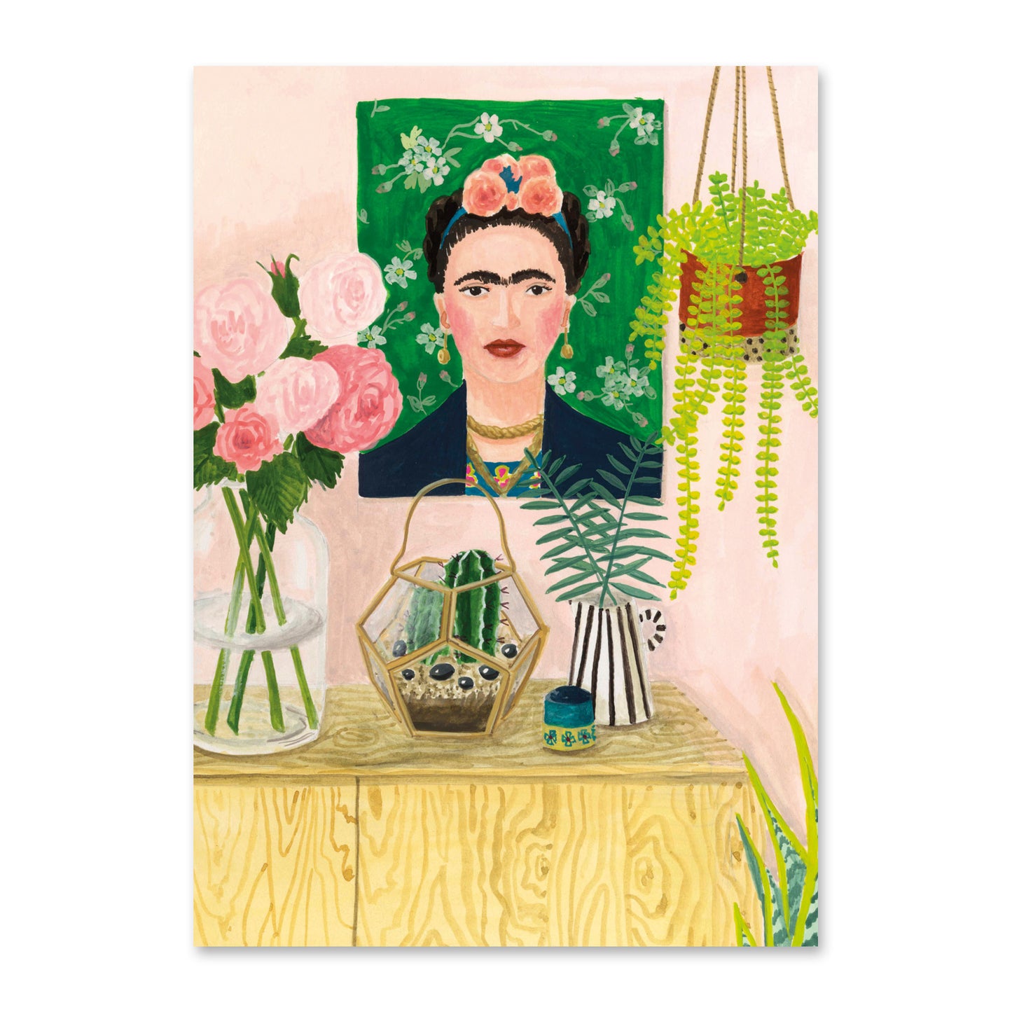 Carte postale Frida