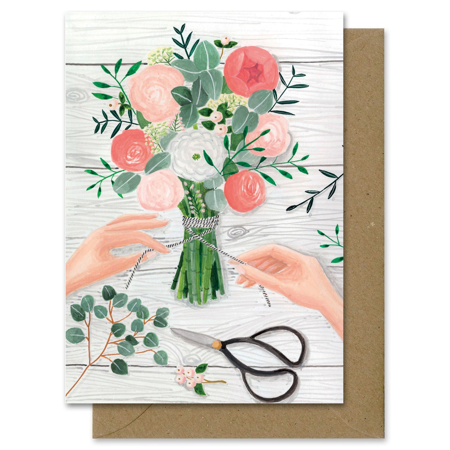 Carte postale Le bouquet
