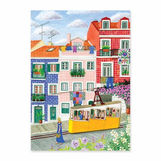 Van life postcard